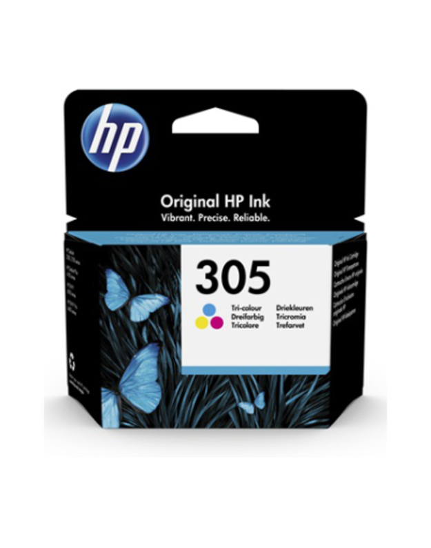 HP original ink 3YM60AE, Tri-colour, 100p, HP 305, HP DeskJet 2300, 2710, 2720, Plus 4100