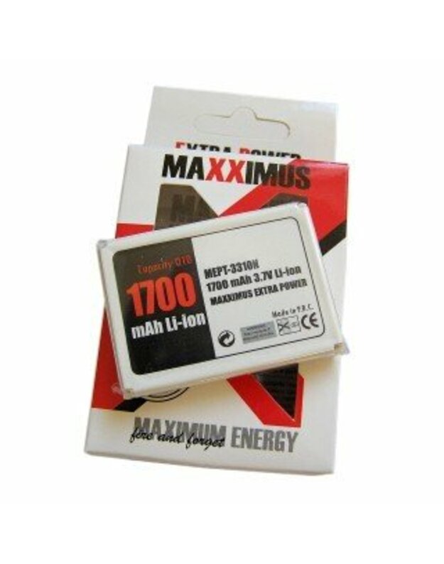 Maxximus Akumuliatoriai, NOKIA 1700 mAh Li-Ion Nokia BLC1 3310, 3330, 3410, 3510