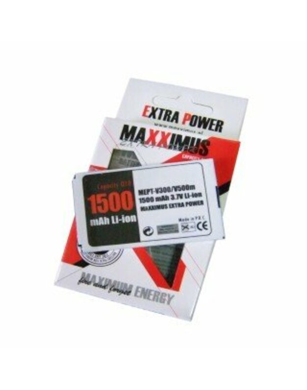 Maxximus Akumuliatoriai, Motorola MOT v500, 300 1500mAh Li-Ion V60535, 547, 555, 557, 600, 620, 635, T250, T280, 600 (BA600)