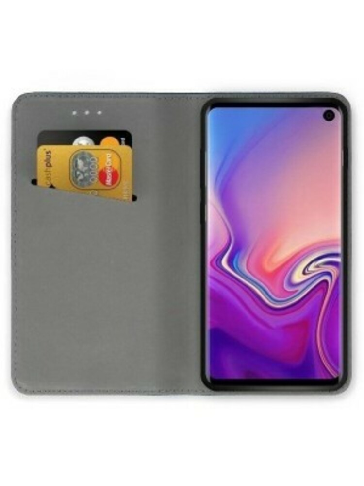 Dėklas Smart Magnet Huawei P30 Lite juodas