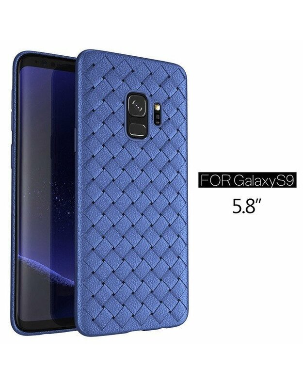 Samsung s9 mėlyna nugarėle