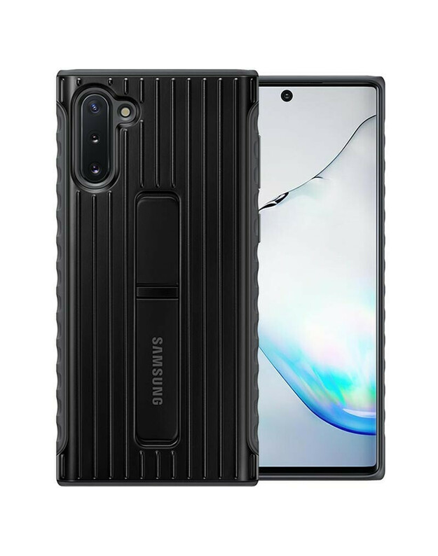 originalus Samsung Galaxy Note 10 apsauginis stovo dėklas – juodas