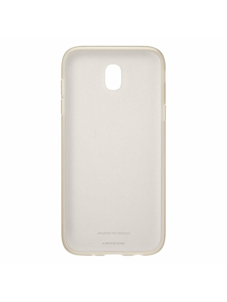 Dėklas Originalus Jelly Cover Samsung J330 J3 2017 Aukso Spalvos