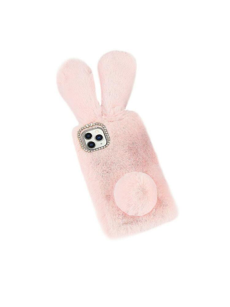 RABBIT CASE SAMSUNG  A12 rožinė