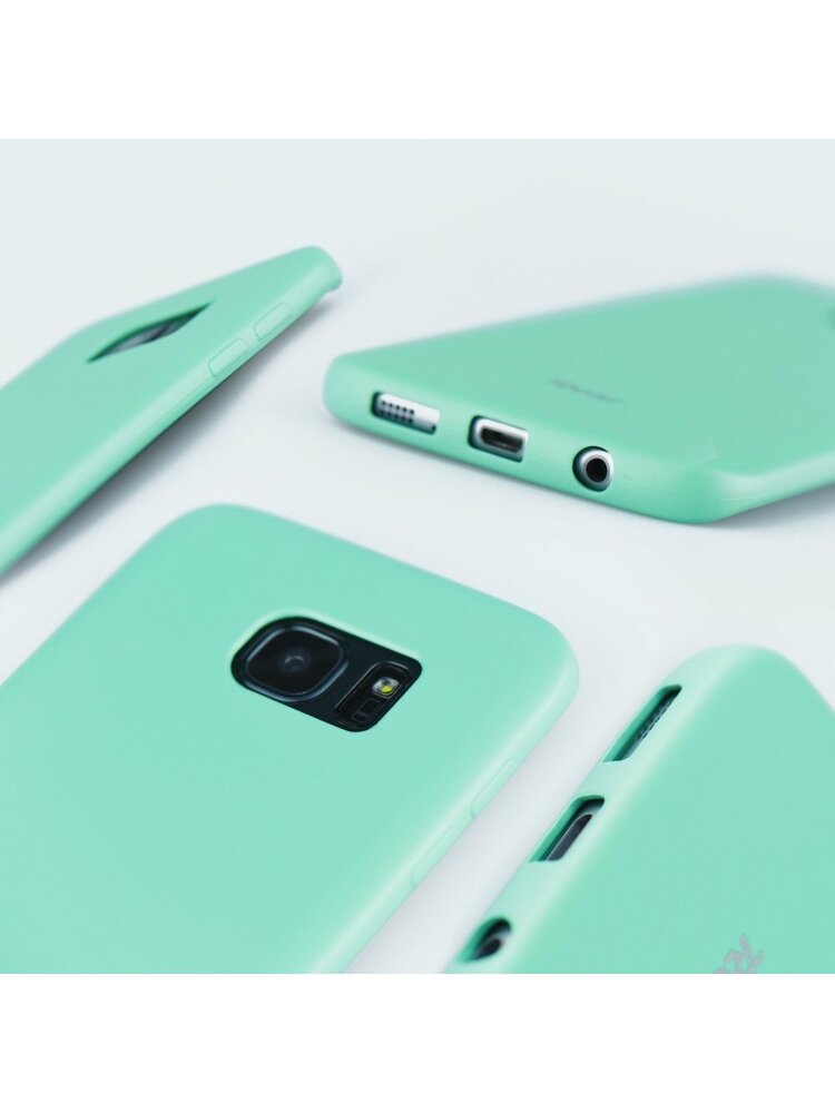 Roar spalvingas želė dėklas - „Iphone 12 Mini Mint“