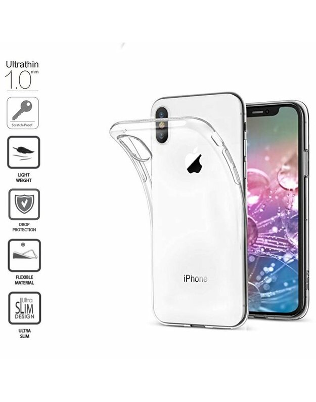 Dėklas "Hoco Water Series" Apple iPhone X / XS skaidrus	