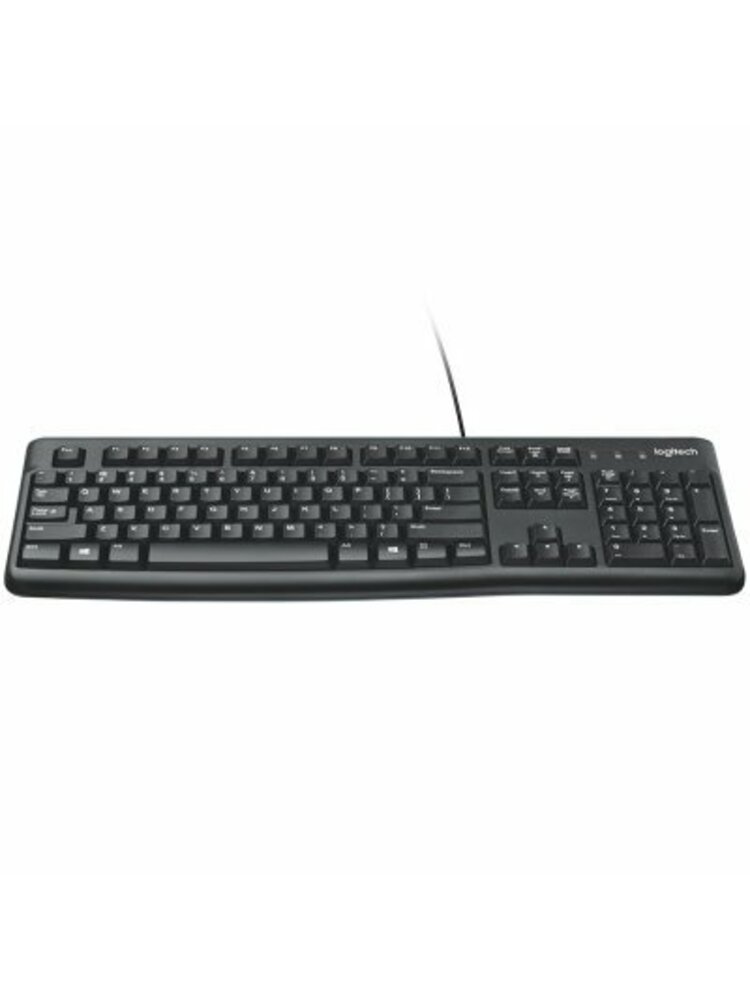 LOGITECH laidinė klaviatūra K120 - EER - rusiškas maketas - JUODA