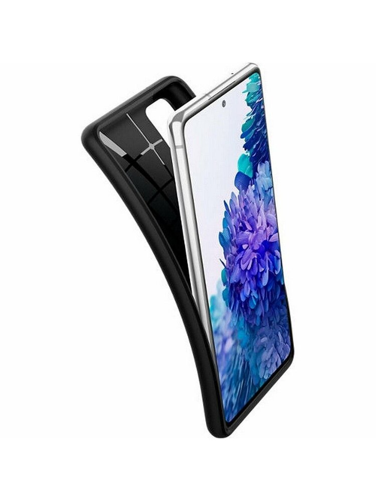 „SPIGEN“ šarvai „SAMSUNG S20 FE“ juodai