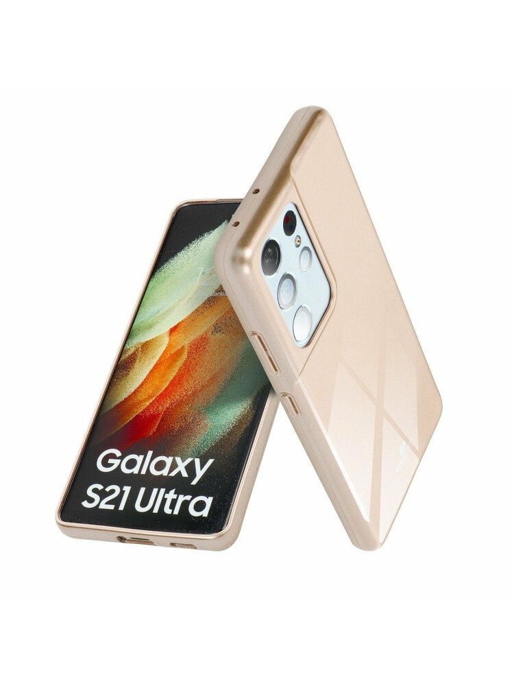 Želė dėklas „Mercury“, skirtas „Samsung Galaxy A51 5G“ auksinė