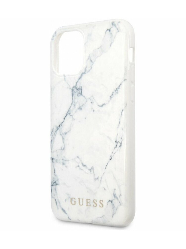 Originalus dėklas IPHONE 12/12 PRO 6,1 "Guess GUHCP12MPCUMAWH baltas