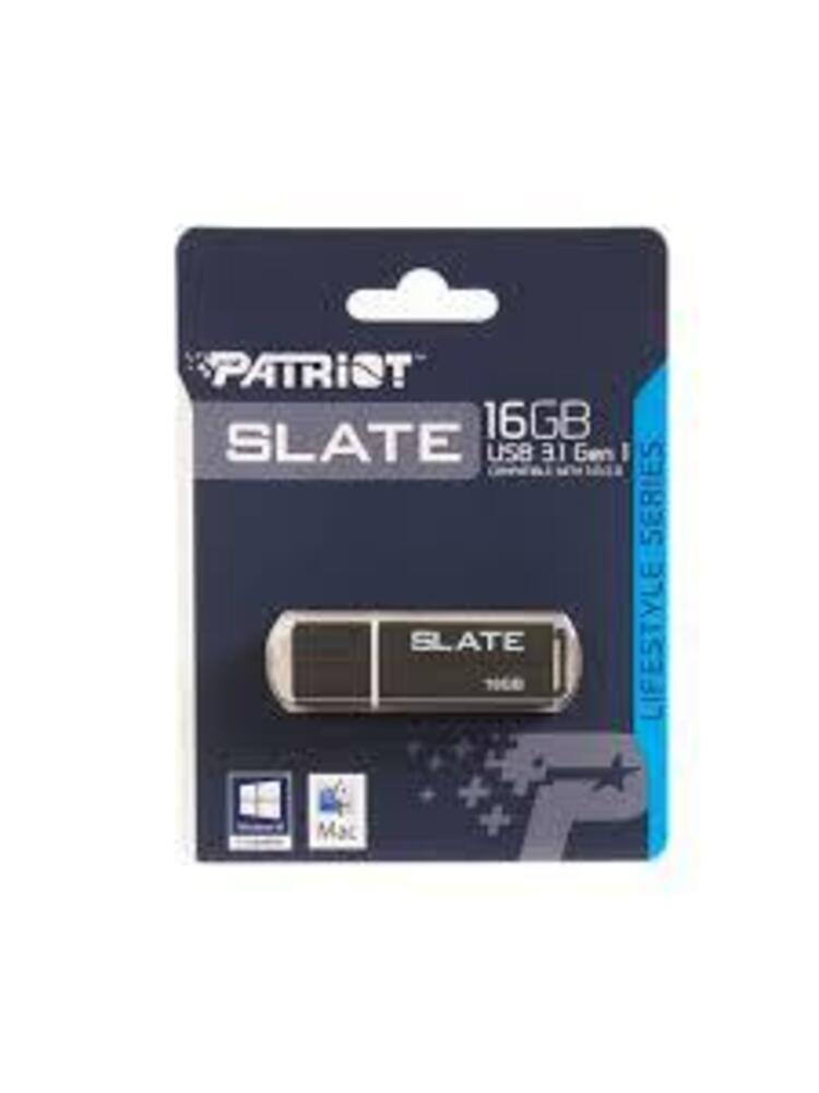 Patriot Slate Flash Drives 256GB USB 3.1, Gen. 1 (USB 3.0)