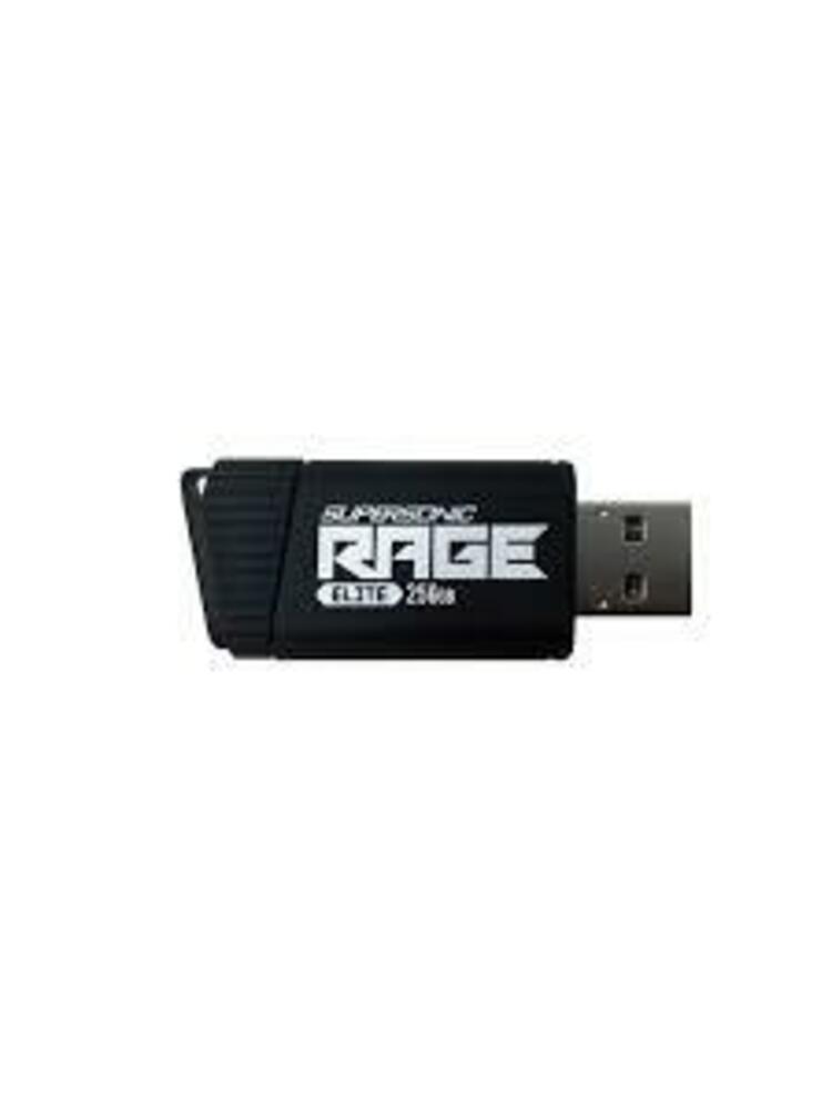 Pen drive Patriot Memory Rage Elite PEF256GSRE3USB (256GB; USB 3.1; black color)