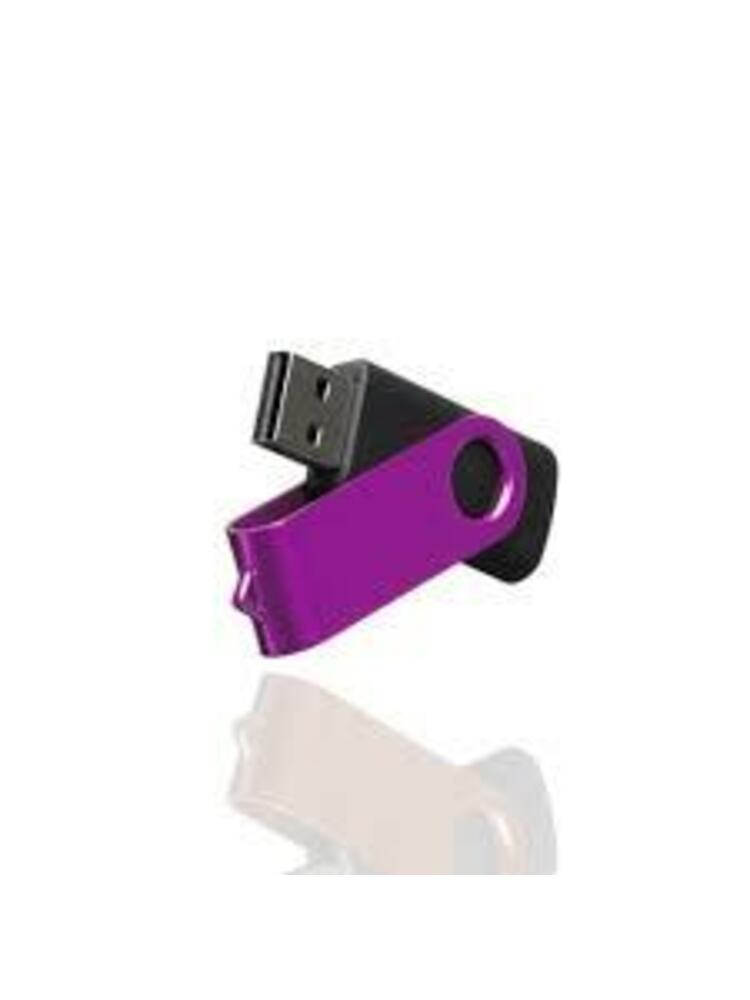 Pen drive IMRO AXIS/128G USB (128GB; USB 2.0; purple color)