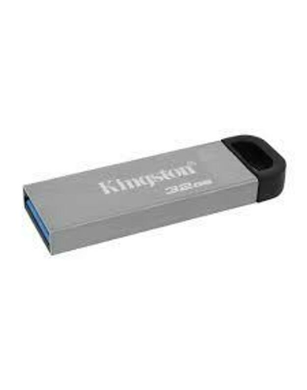 KINGSTON USB FLASH DRIVE DATATRAVELER KYSON 32 GB, USB 3.2 GEN 1, BLACK/GREY