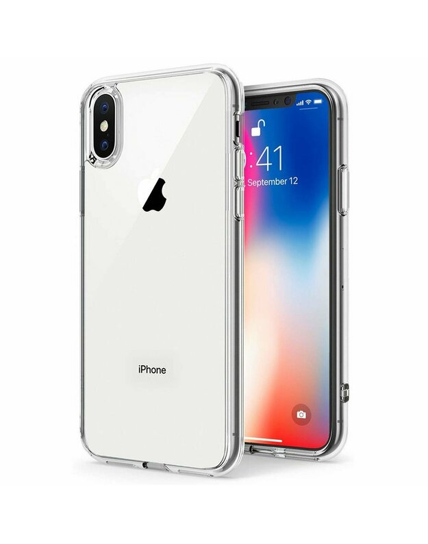 Dėklas IPHONE X / XS Plonas dėklas Protect 2mm skaidrus