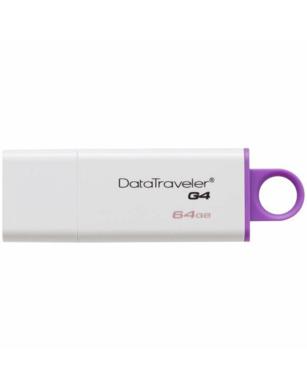 Kingston 64GB USB 3.0 DataTraveler I G4 (White + Purple)