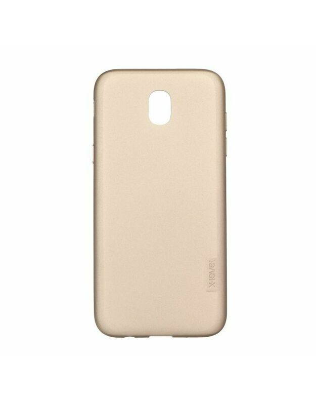 X-LEVEL Guardian minkštas TPU dėklas – auksinis Samsung Galaxy J5