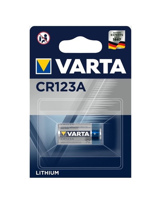 VARTA elementas varta cr123a 3v