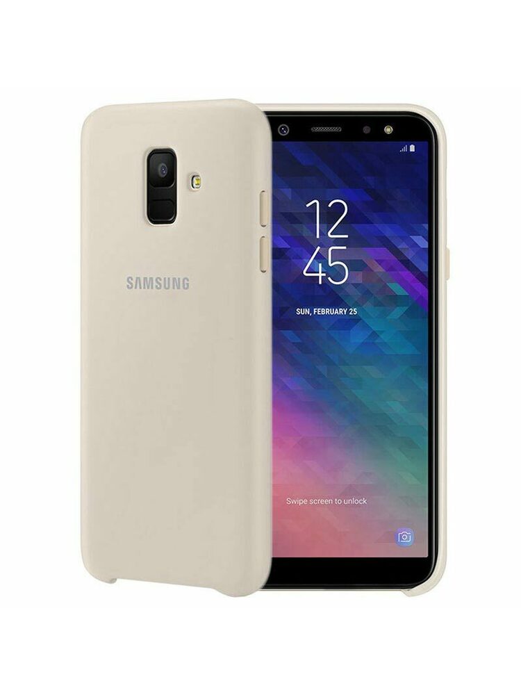 msung Galaxy A6 2018 SM-A600 auksinis dviejų sluoksnių dangtelis – EF-PA600CFEGWW