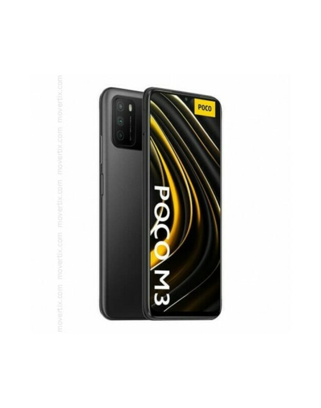 „Xiaomi Poco M3 Dual SIM Power Black“ 64 GB + 4 GB RAM