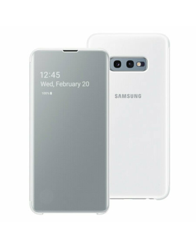 Samsung Clear View Cover Galaxy S10E White