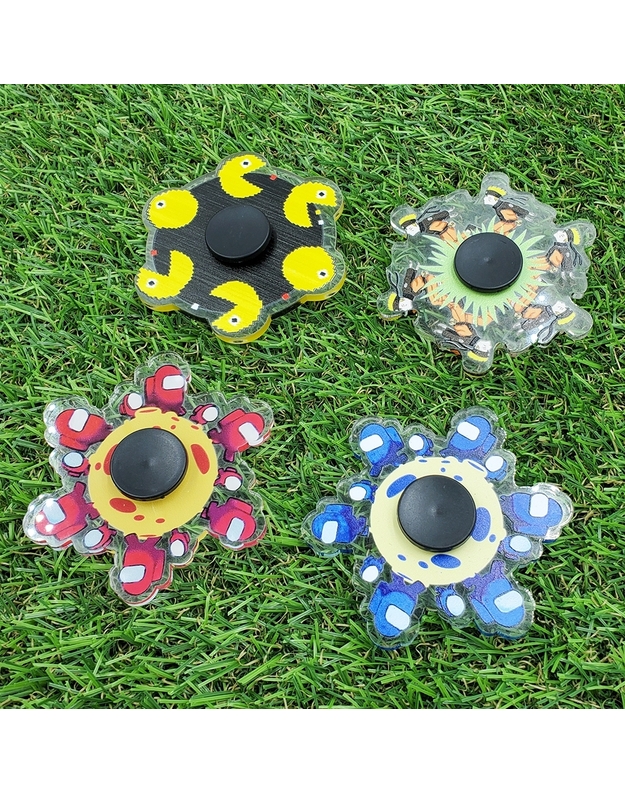 Suktukas "FIDGET SPINNER 3D"