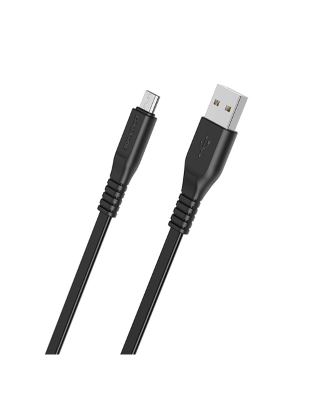 USB laidas - micro USB Borofone BX23 Wide power, 1,0m.