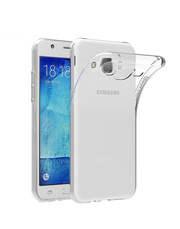 Skaidrus plonas 0,3mm silikoninis dėklas Samsung Galaxy J3 2016 telefonui