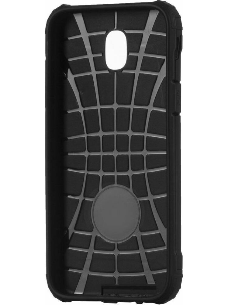 „Hurtel Case Hybrid Armor“ „Samsung Galaxy J7 2017“ šarvuotas hibridinis dėklas- juodas