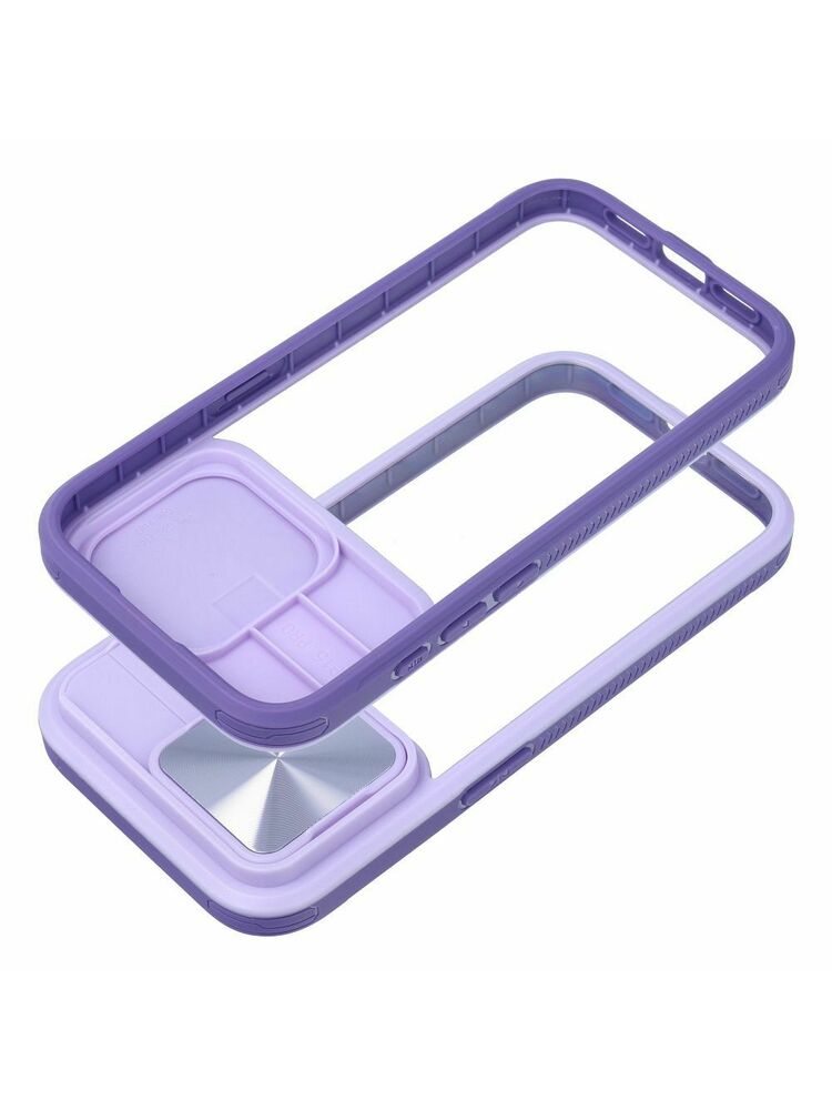 SLIDER dėklas, skirtas SAMSUNG A35 5G violetinis