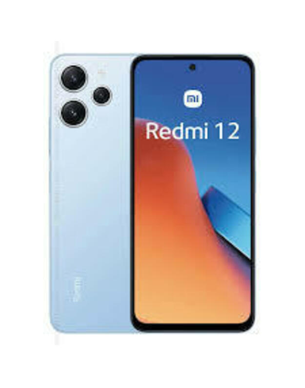 Xiaomi Redmi 12 4G išmanusis telefonas 4+128GB Blue (Sky Blue)