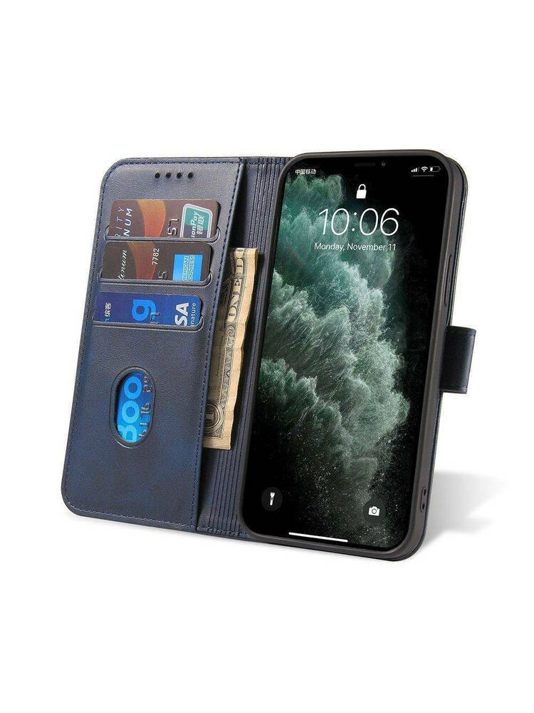 Dėklas SAMSUNG GALAXY A52 / A52s Nexeri Wallet tamsiai mėlynas