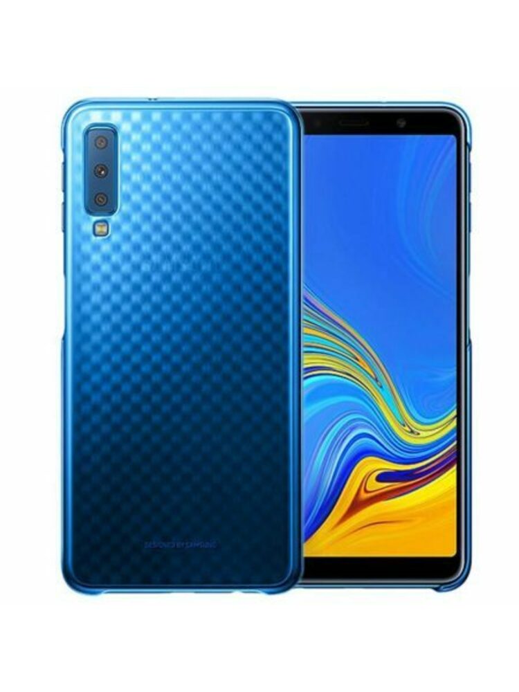 Samsuung Galaxy A7 (2018) Gradation Nugarėlė Mėlyna